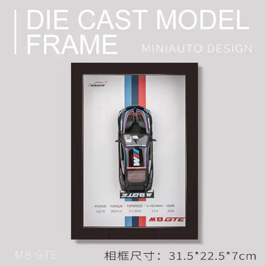 1:32 BMW M8 GTE METAL DEICAST MODEL
